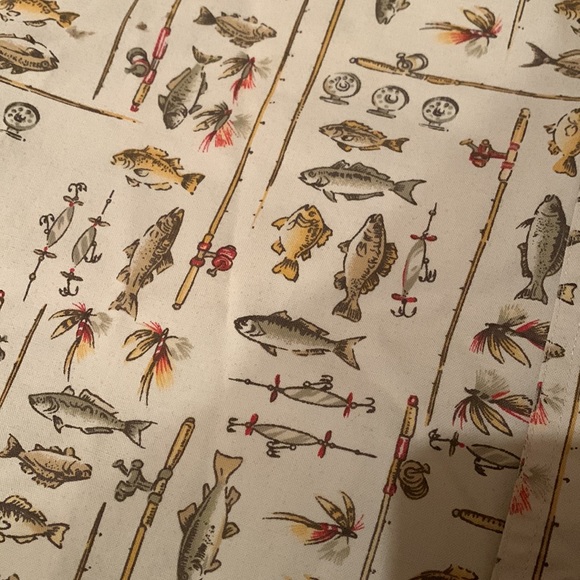 Woolrich Fishing Tackle & Lures Short Sleeve Button Down Shirt Size Larg… - Picture 5 of 5